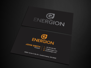 Design de Carte de Visite par HAKIMA 2 pour Energion | Design : #22848050
