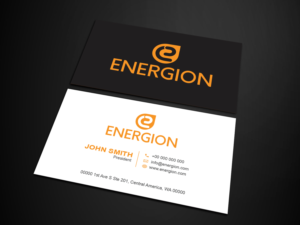 Design de Carte de Visite par HAKIMA 2 pour Energion | Design : #22848058