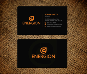 Business Card Design by Musa. A for Energion | Design: #22851263