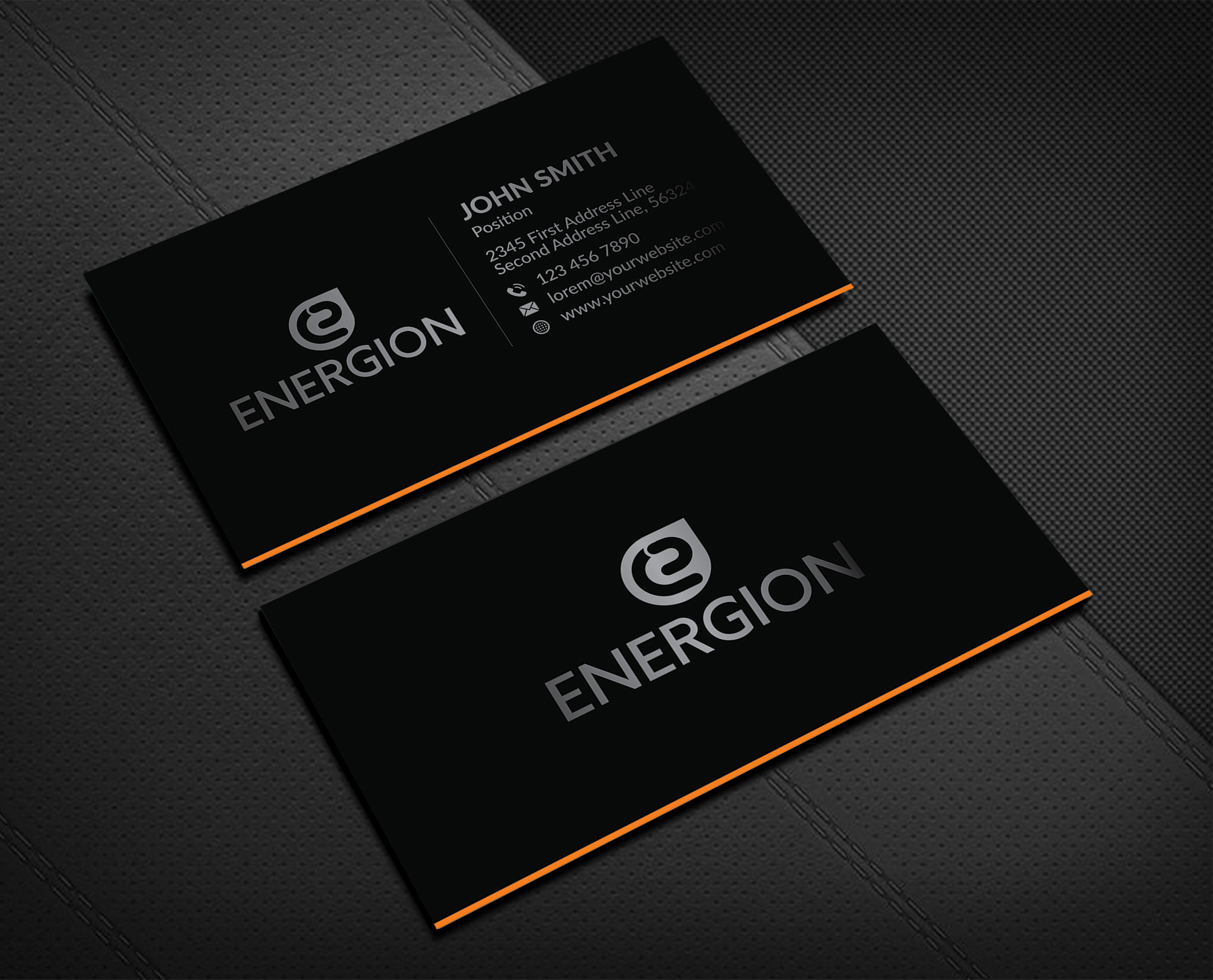 Visitenkarten-Design von Musa. A für Energion | Design #22851264