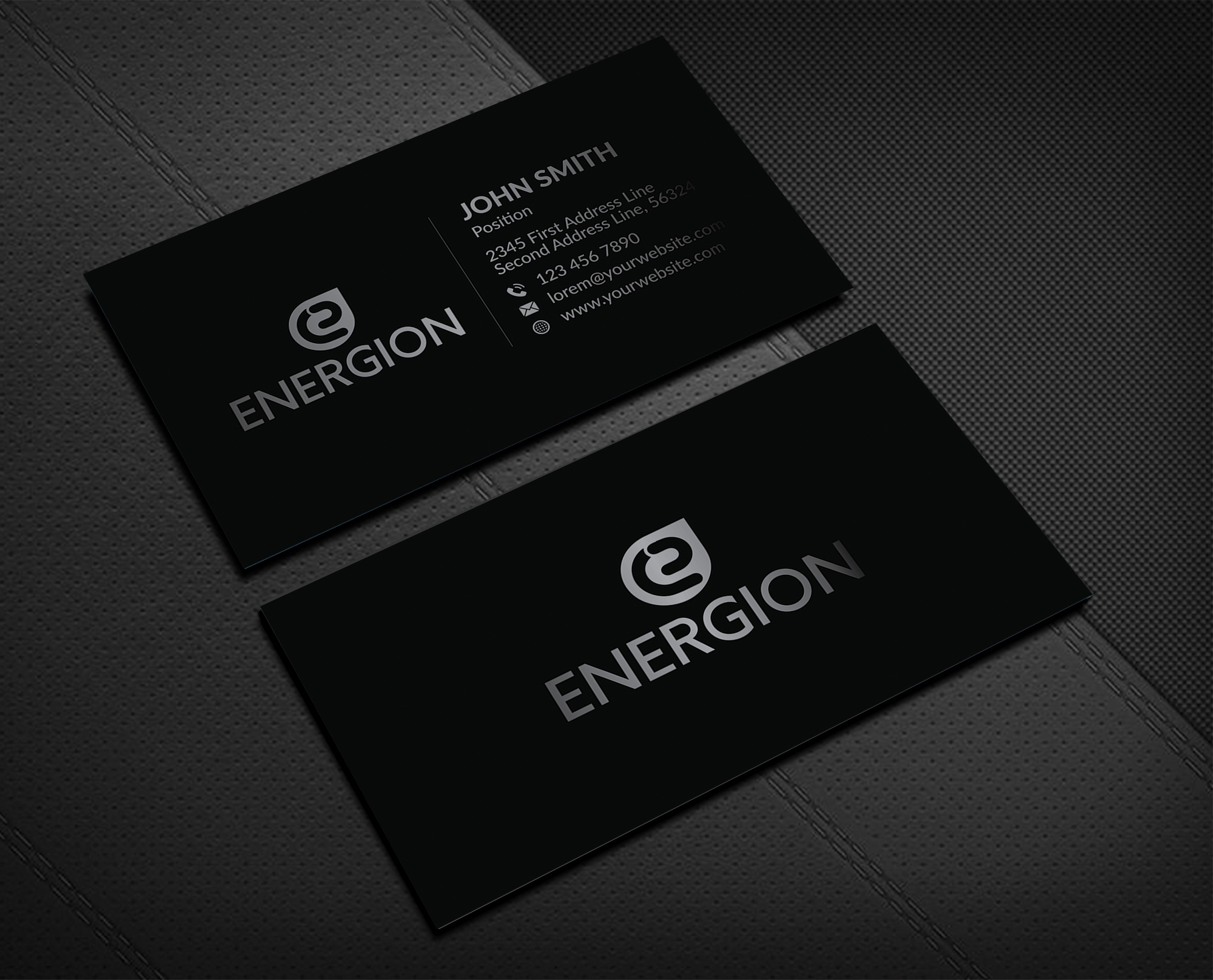 Visitenkarten-Design von Musa. A für Energion | Design #22851265