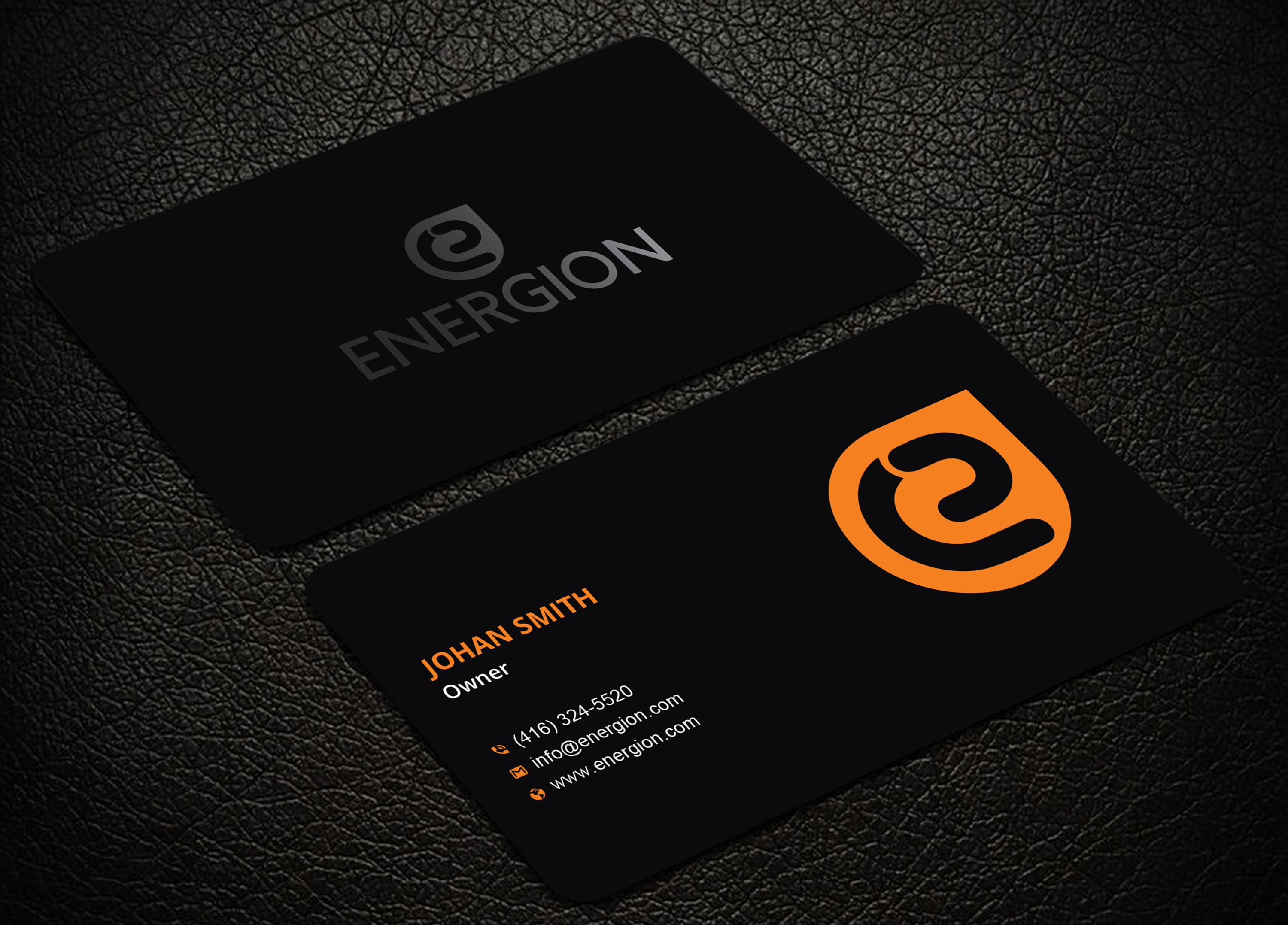 Business Card Design by Uttom 2 for Energion | Design #22848586