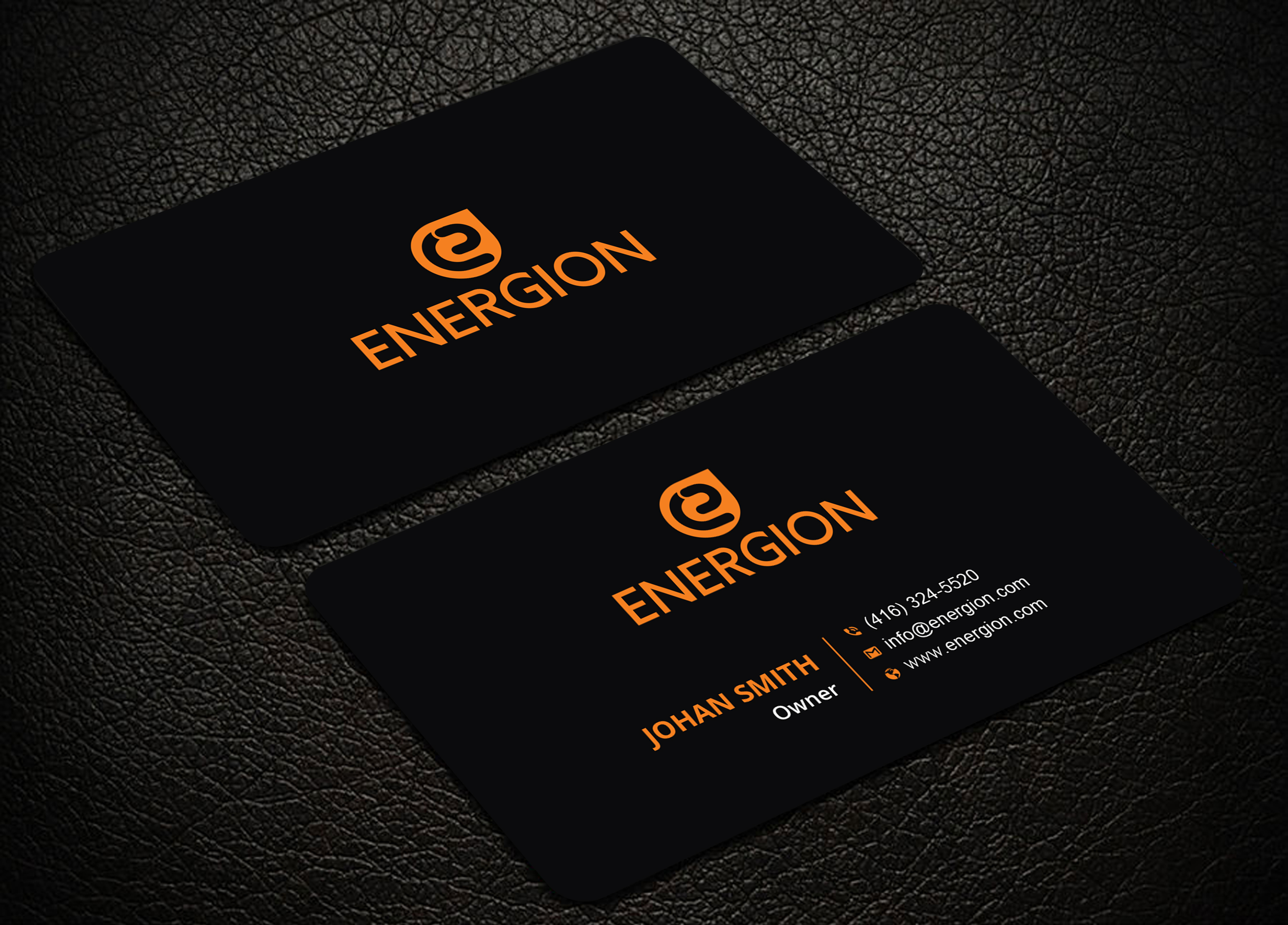 Business Card Design by Uttom 2 for Energion | Design #22848587
