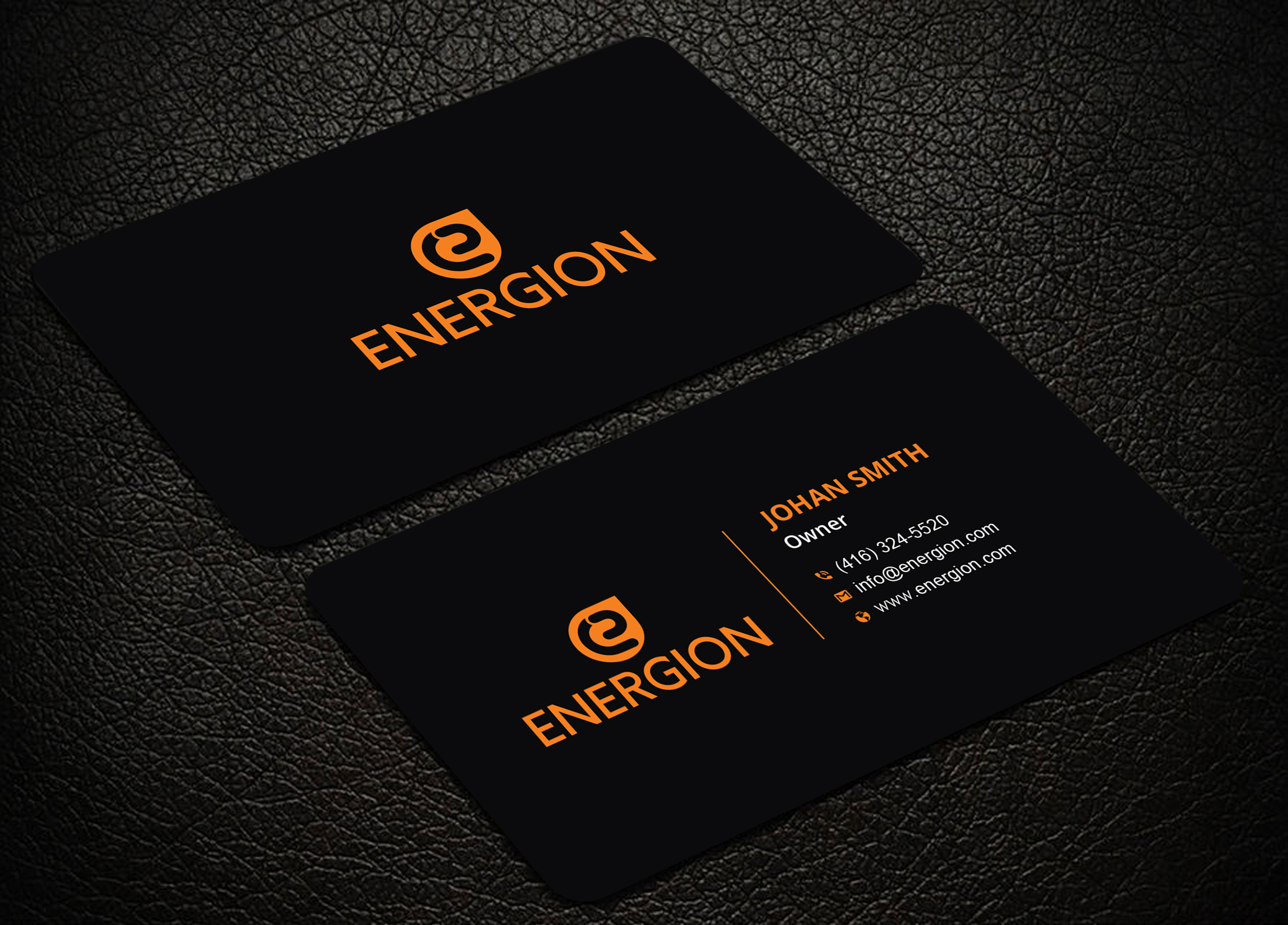 Design de Carte de Visite par Uttom 2 pour Energion | Design #22848588