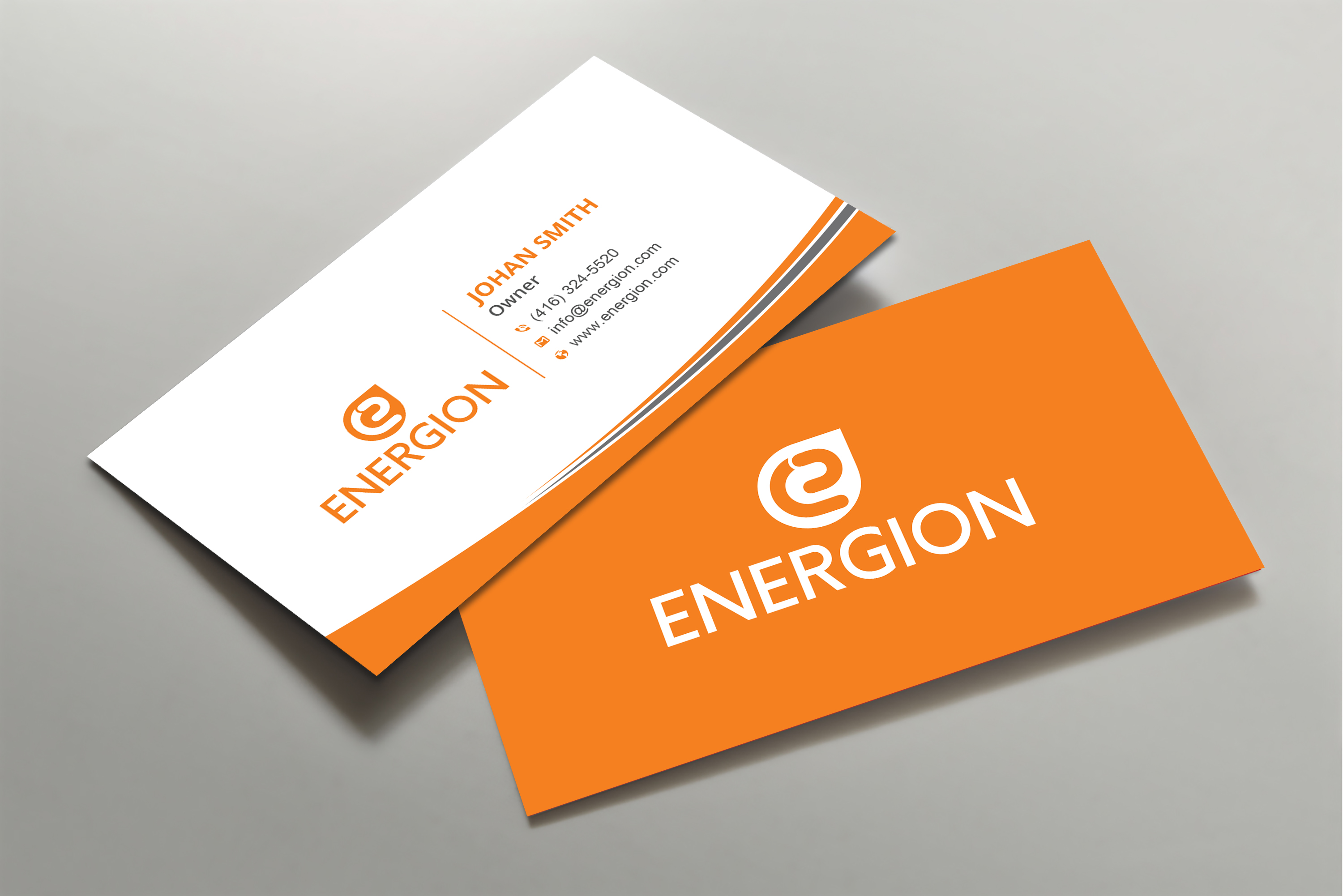 Business Card Design by Uttom 2 for Energion | Design #22848600
