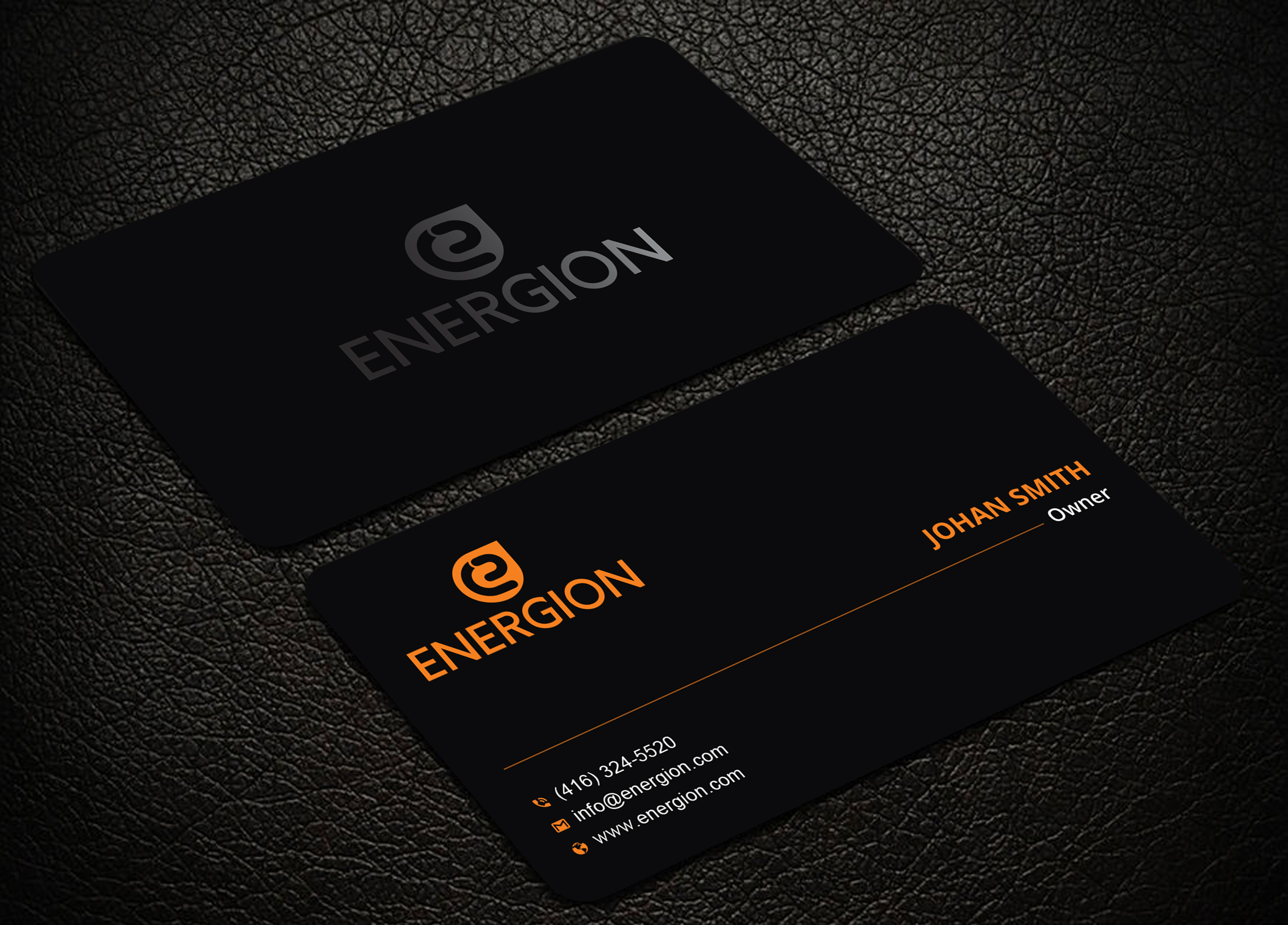 Business Card Design by Uttom 2 for Energion | Design #22848602