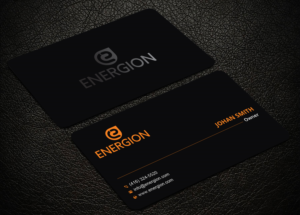 Design de Carte de Visite par Uttom 2 pour Energion | Design : #22848602