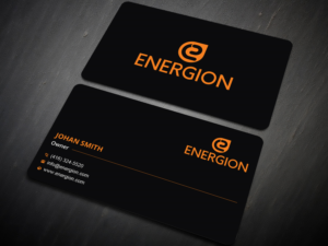 Design de Carte de Visite par Uttom 2 pour Energion | Design : #22852213