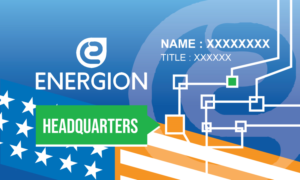 Energy trading company (Energion) needs a business card | Business Card Design by geni