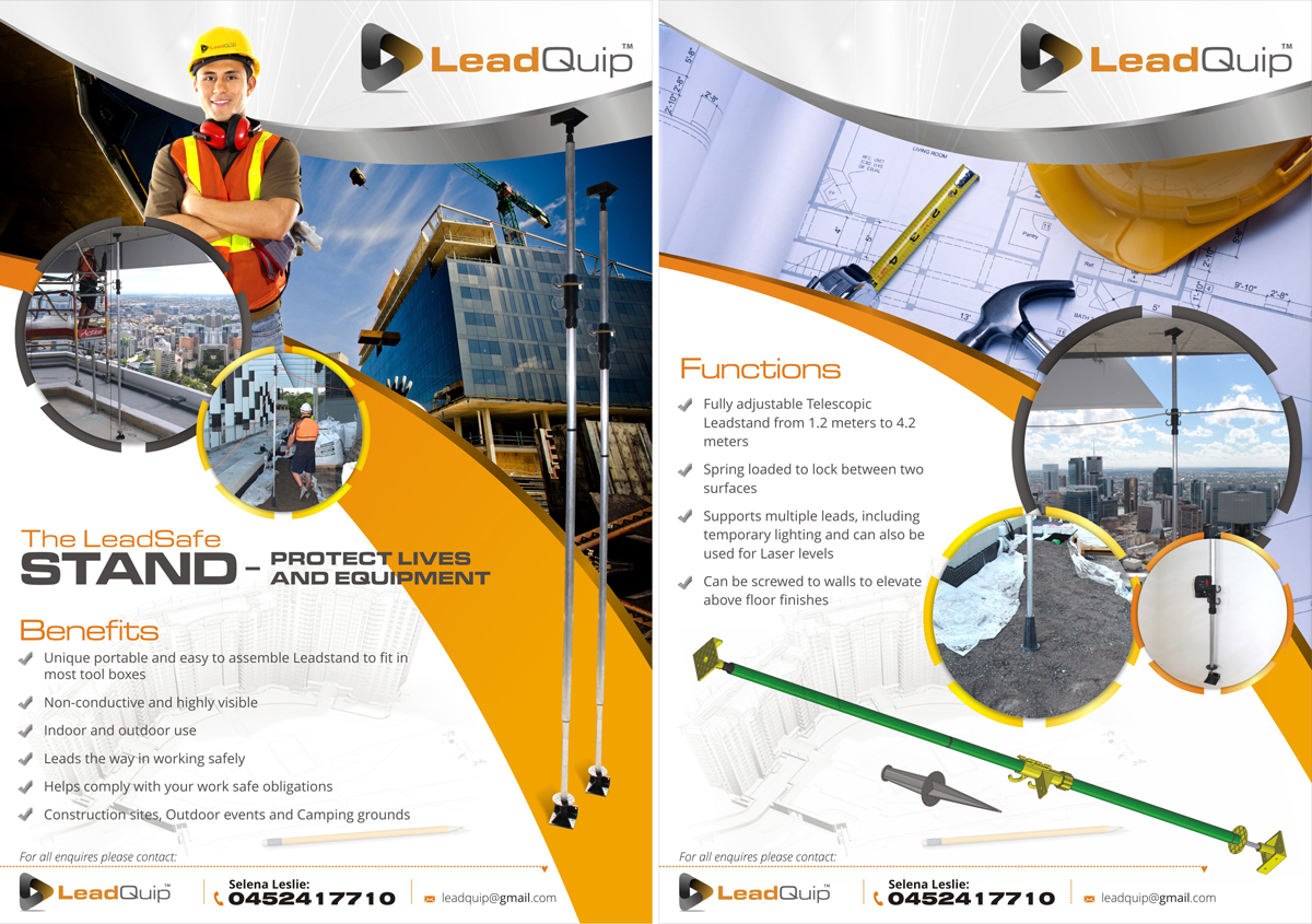 Brochure Design by Theziners for Leadquip Pty Ltd | Design: #3083610