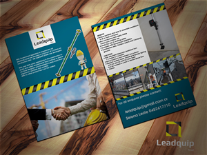 Brochure Design by Scorpius design for Leadquip Pty Ltd | Design #3020445
