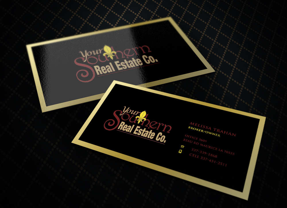 Diseño de Tarjeta de Presentación por Eggo May P para Your Southern Real Estate Company | Diseño #2969448