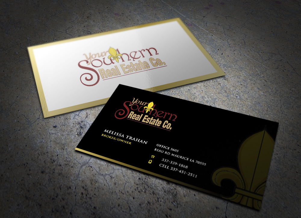 Design de Carte de Visite par Eggo May P pour Your Southern Real Estate Company | Design #2969458