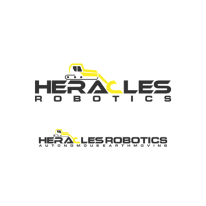 HERACLES Robotics - Autonomous earthmoving | Diseño de Logo por Gerald Design 3