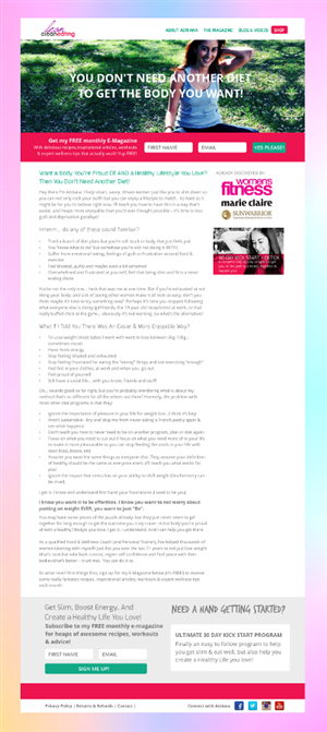 Web Design by Jack A for Lean Clean Eating | Design: #3017153