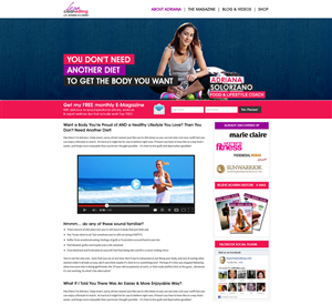Web Design by Expert Designer for Lean Clean Eating | Design: #3013116