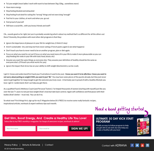 Health & Fitness Author & Public Speaker Needs Visually Stunning Web Redesign! | Web Design by Expert Designer