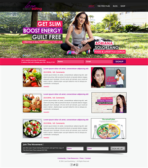 Health & Fitness Author & Public Speaker Needs Visually Stunning Web Redesign! | Web Design by Sbss