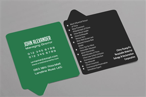 Business Card Design Contest Submission #3021555