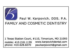 Business Card Design by Angga for Paul Karpovich, DDS | Design: #60242