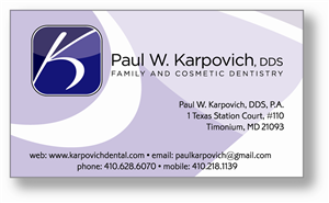Business Card Design by Steven Hall