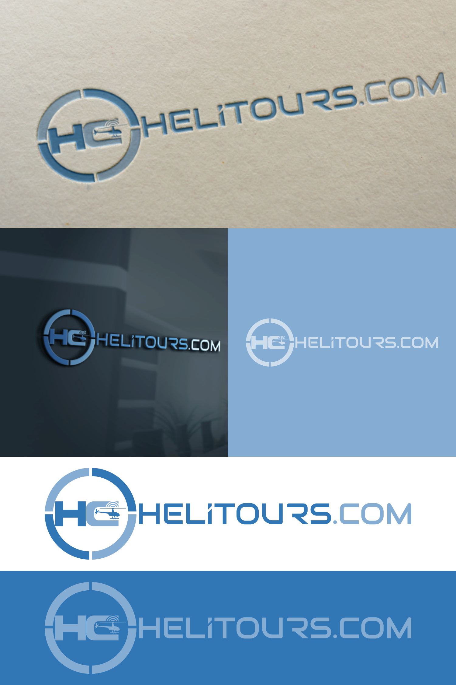 Logo Design by manah bening for Heli Aviation Florida, LLC | Design #22856111