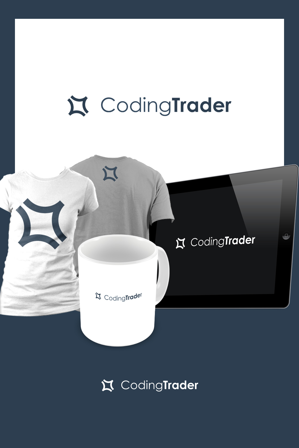 Logo Design by erpin for CodingTrader | Design #3034452