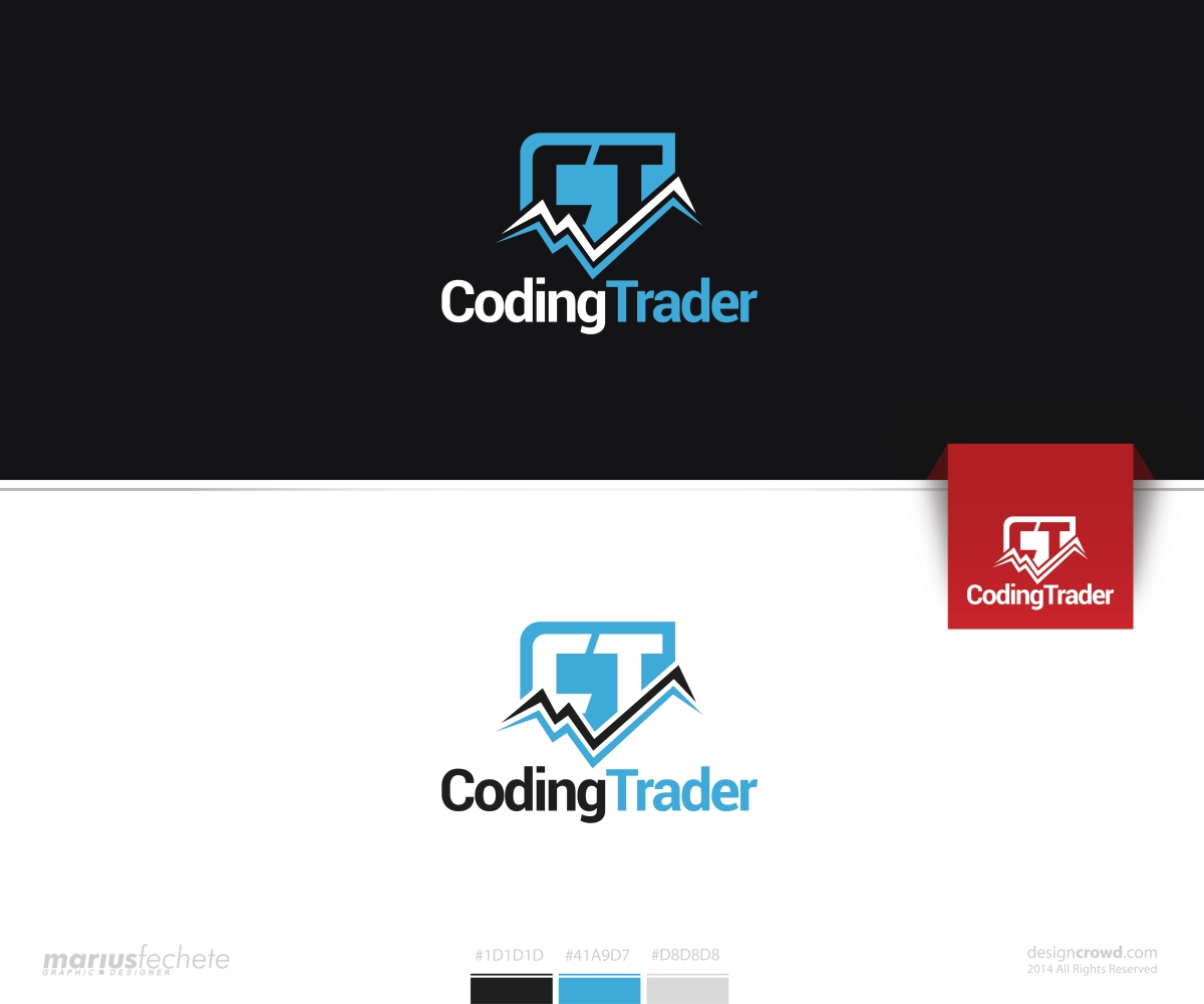 Logo Design by Marius Fechete for CodingTrader | Design #3075739