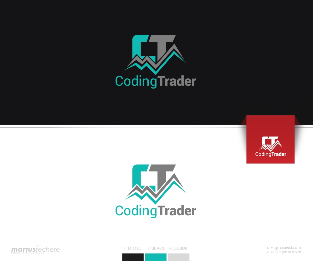 Logo Design by Marius Fechete for CodingTrader | Design #3075770