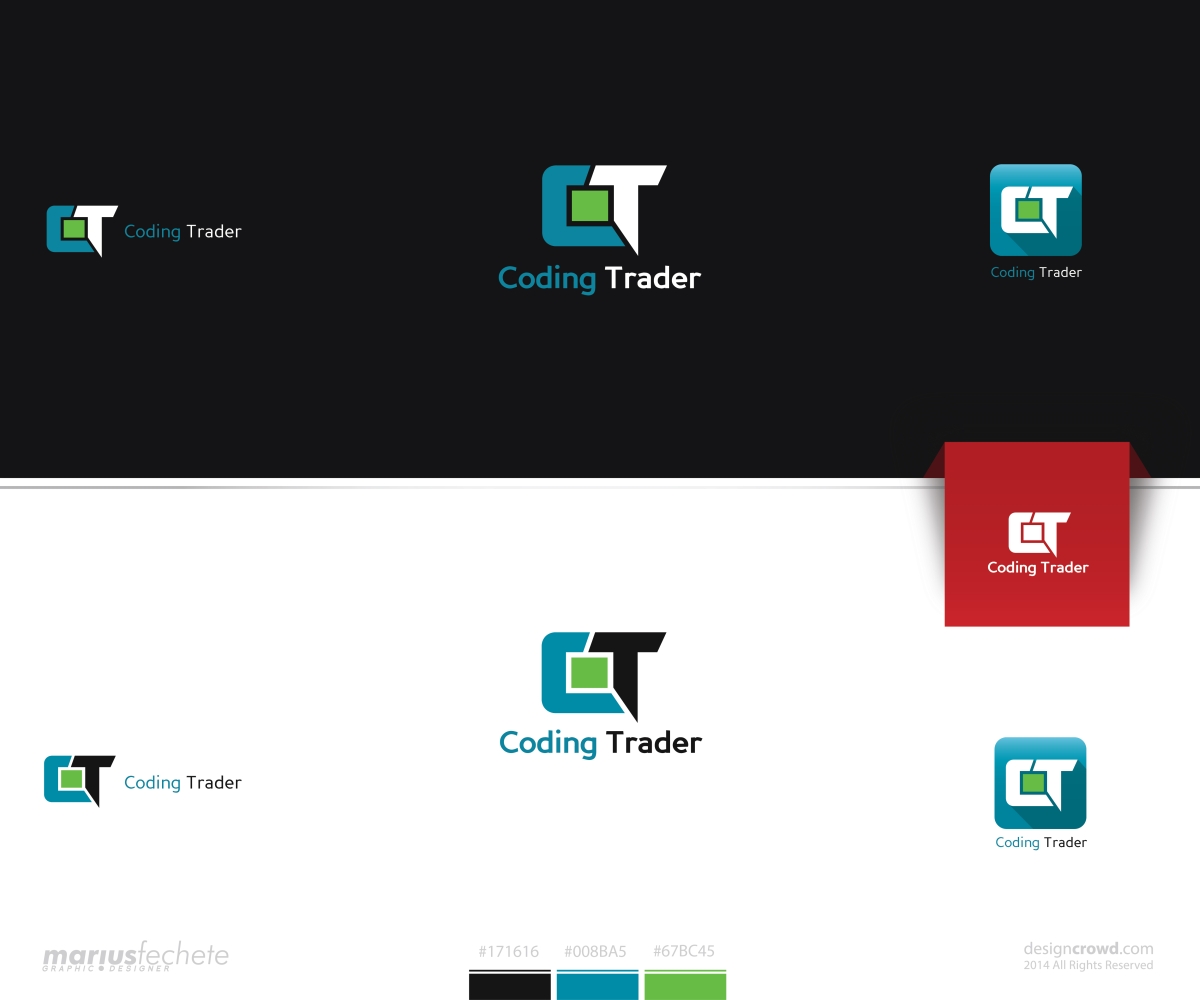 Logo-Design von Marius Fechete für CodingTrader | Design #3108285