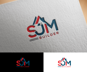 SJM Builder | Logo Design by step forward 2