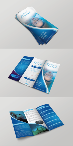 Brochure Design by alex989 for Ocean Floats  | Design: #22853586