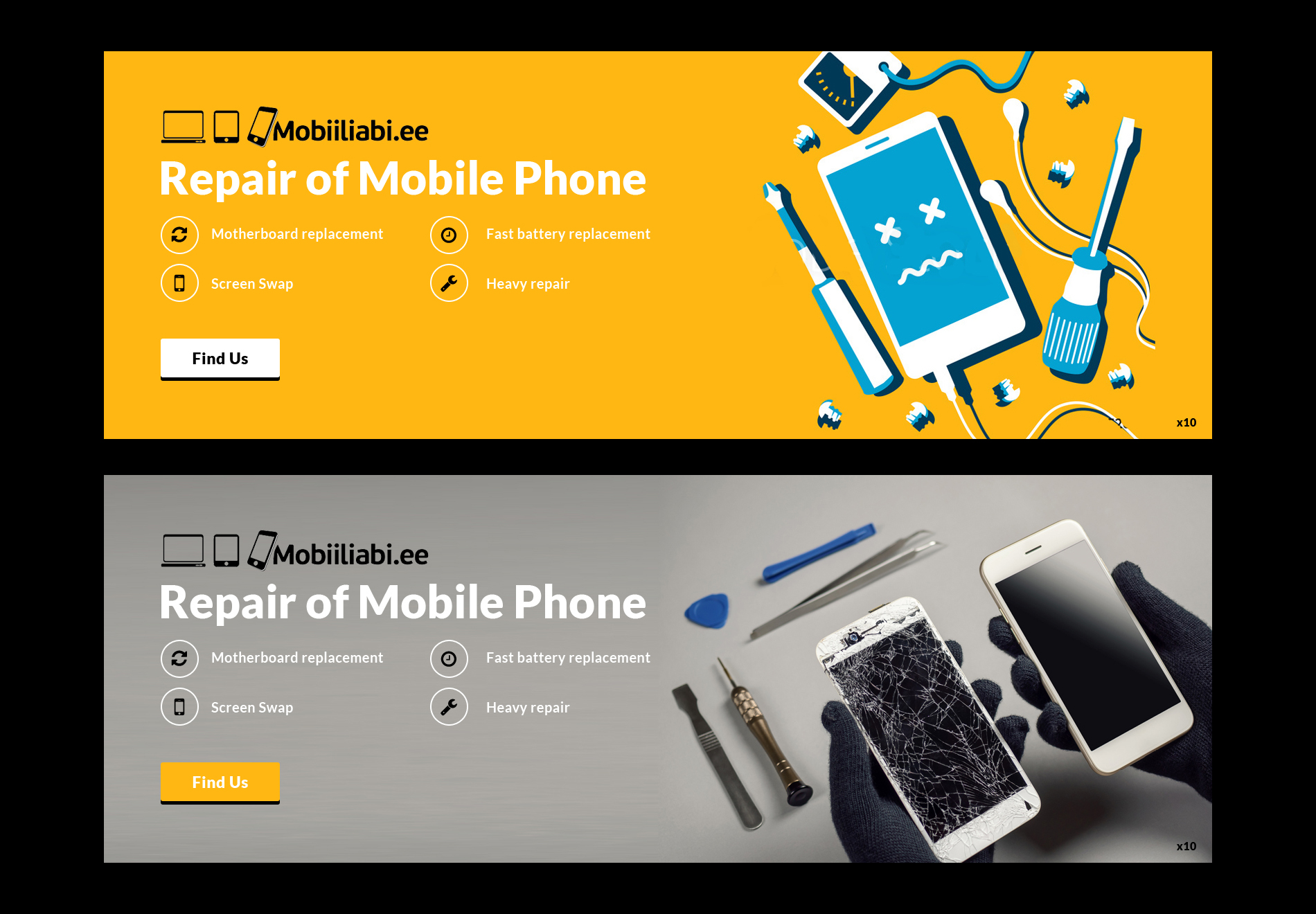 Diseño De Banner Publicitario por pb para Mobiiliabi | Diseño #22872175