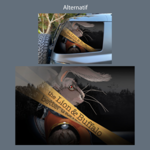 Create a 3d effect with existing design for car windows stickers.  | Design Graphique par Jul-D