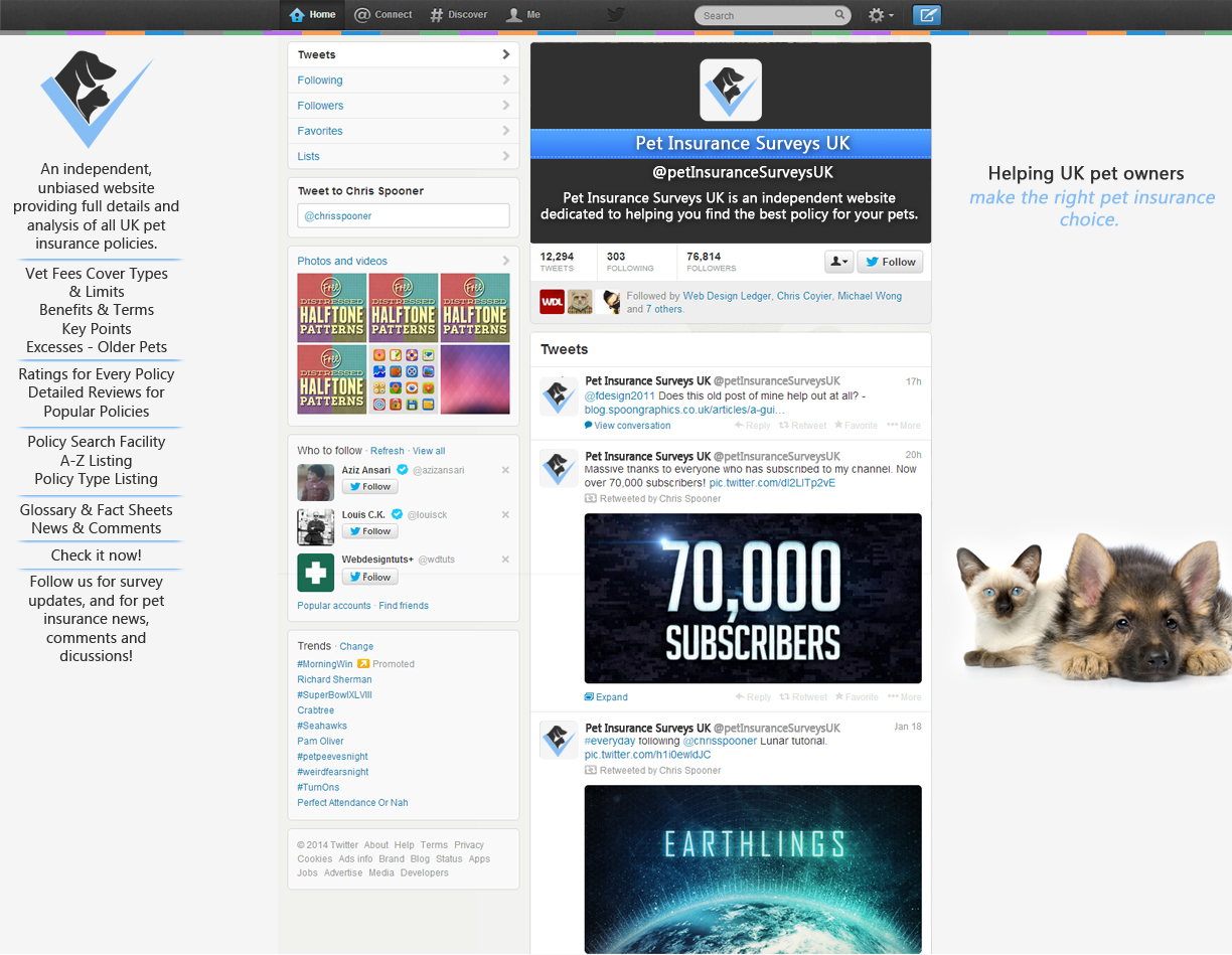 Facebook Design by Roque for Pet Insurance Surveys | Design #2986402