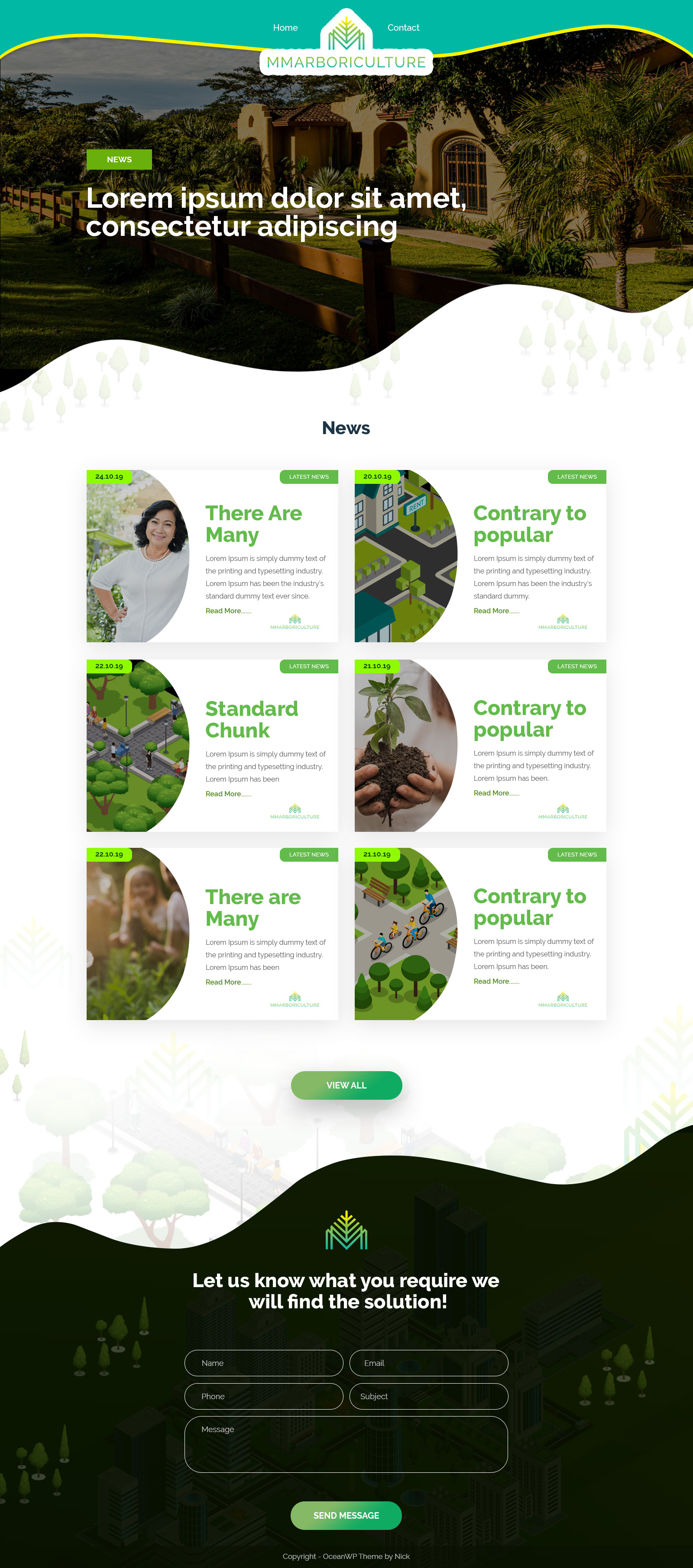 Web Design by AbhishekRoyBunty for this project | Design #22921608