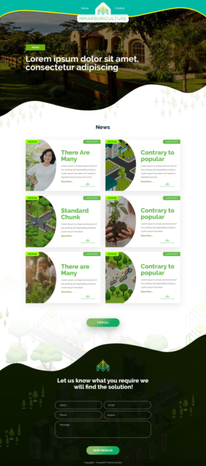 Web Design by AbhishekRoyBunty for this project | Design: #22921608