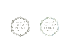 Logo Design by wonderland for Poplar Point Studio | Design: #22863619