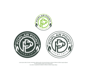 Logo Design by taufik_alrahman for Poplar Point Studio | Design: #22855101