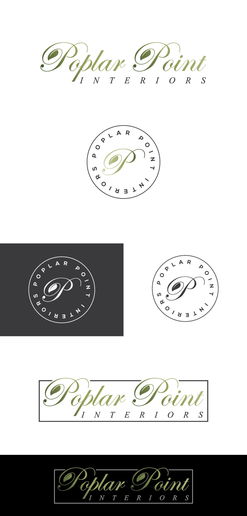 Logo Design by Aidenjar for Poplar Point Studio | Design #22865626