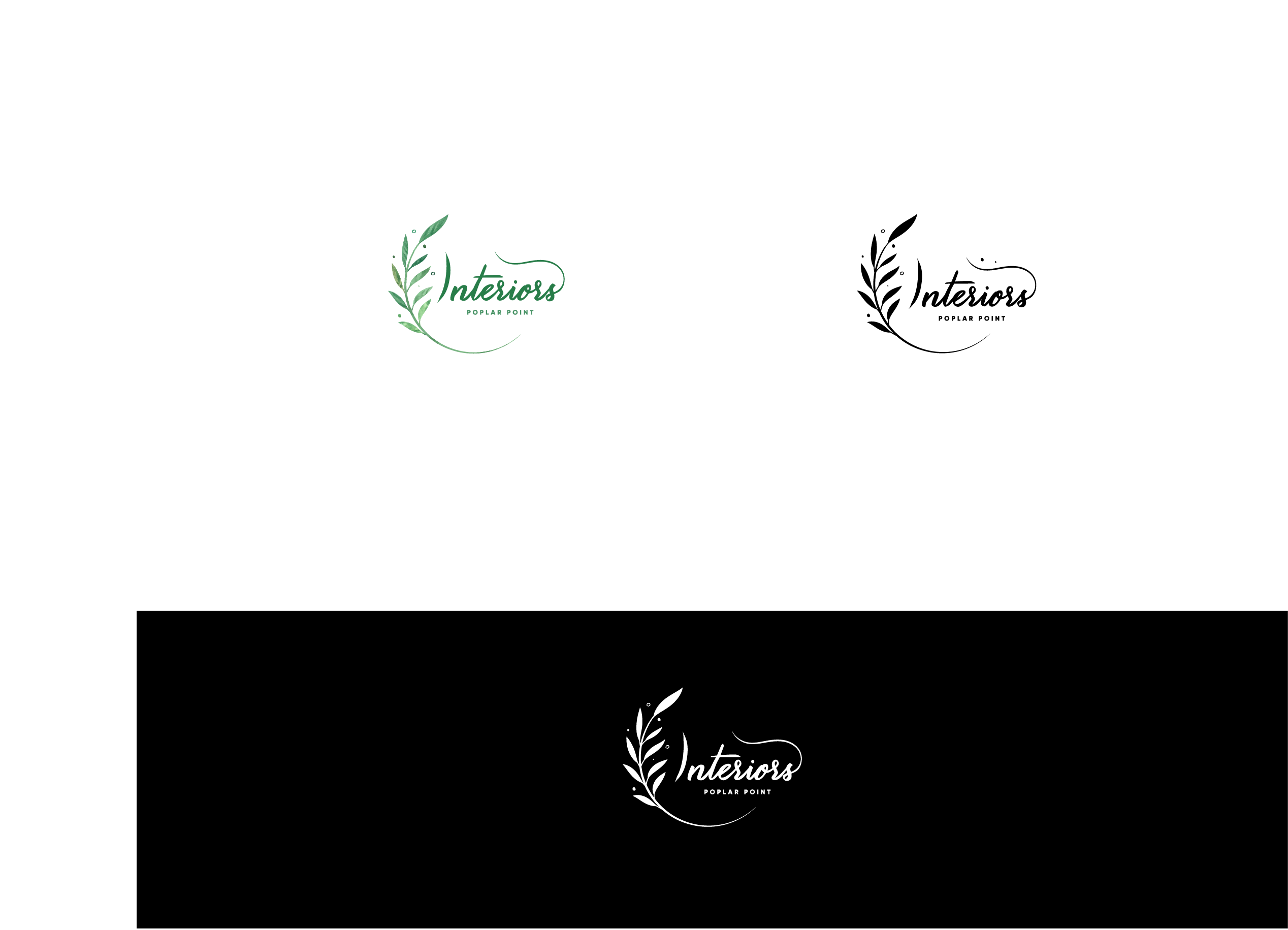 Logo Design by Ezgi Kilavuz for Poplar Point Studio | Design #22955145