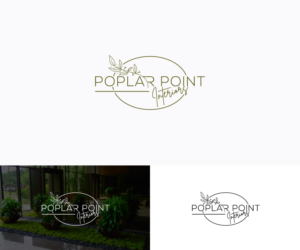 Poplar Point Interiors | Logo Design by step forward 2