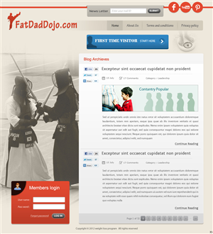 Diseño Wordpress por pb para este proyecto | Diseño: #717469