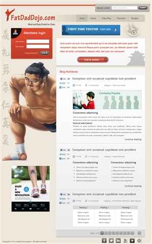 Diseño Wordpress por pb para este proyecto | Diseño: #718109