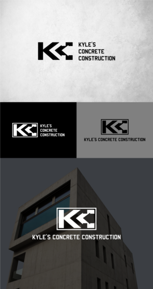 Logo Design by mike edan for Kyle’s Concrete  Construction LLC | Design: #22898194