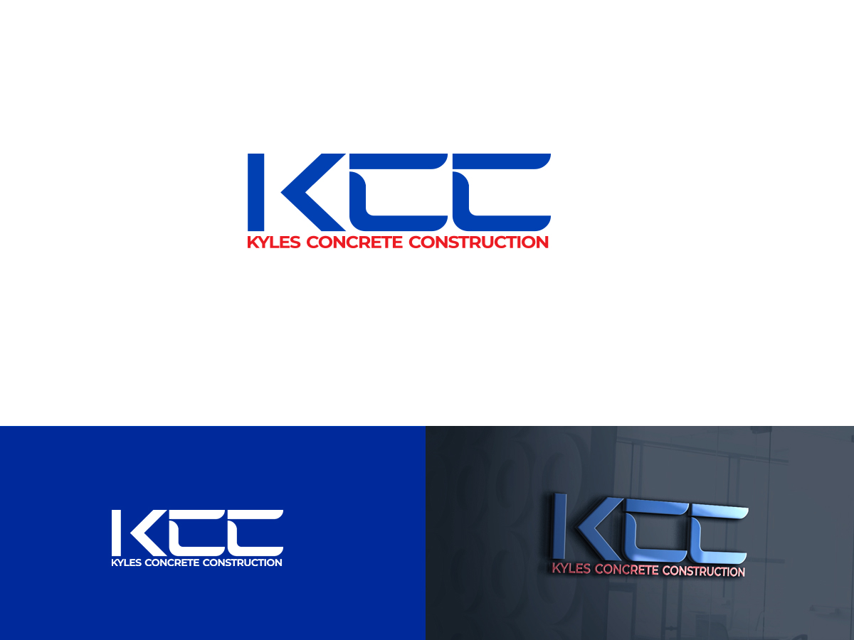 Logo Design by ArtSamurai for Kyle’s Concrete  Construction LLC | Design #22866307