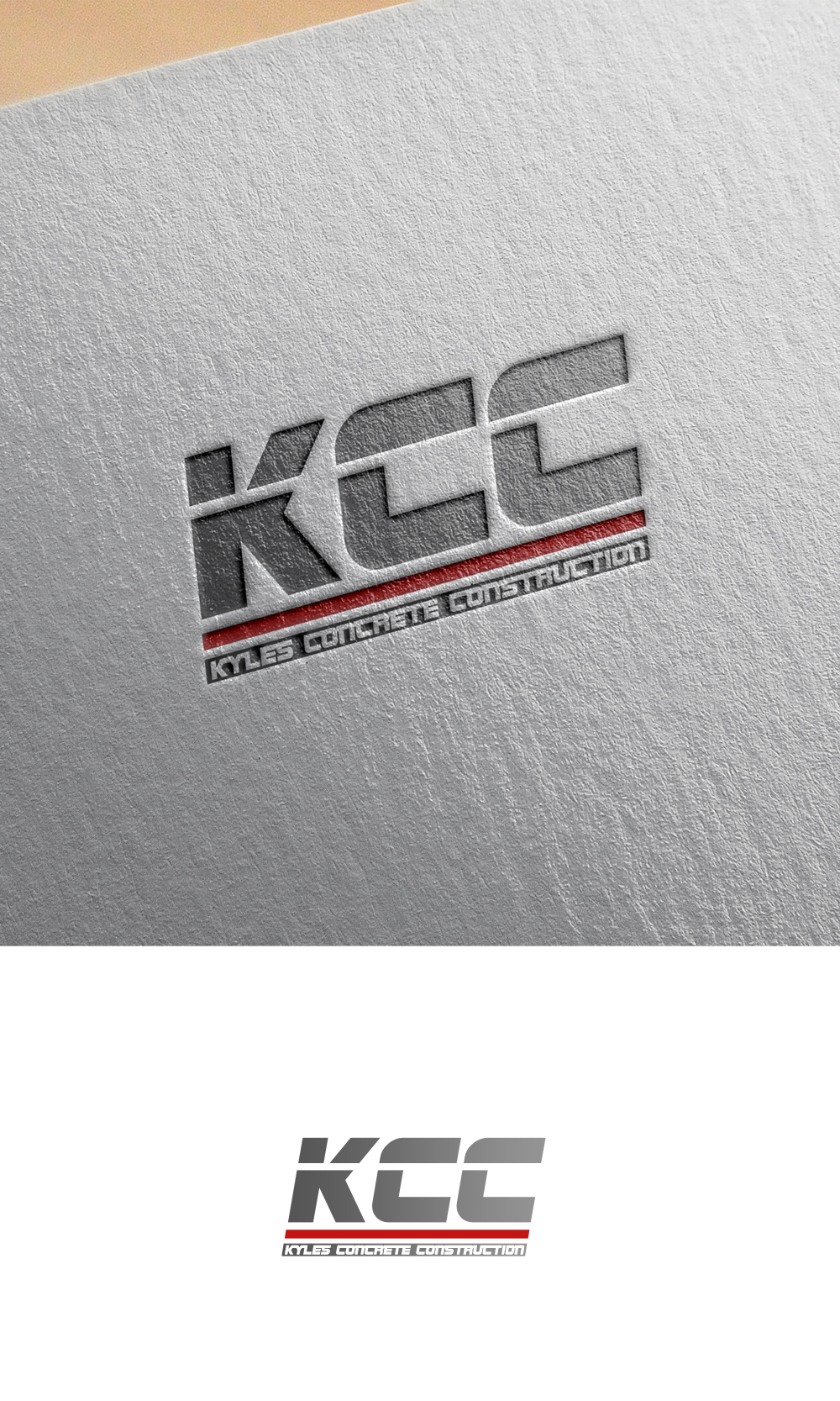 Logo Design by logo_s for Kyle’s Concrete  Construction LLC | Design #22859064