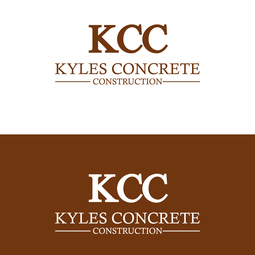 Design de Logo par Sujit Banerjee pour Kyle’s Concrete  Construction LLC | Design #22861304