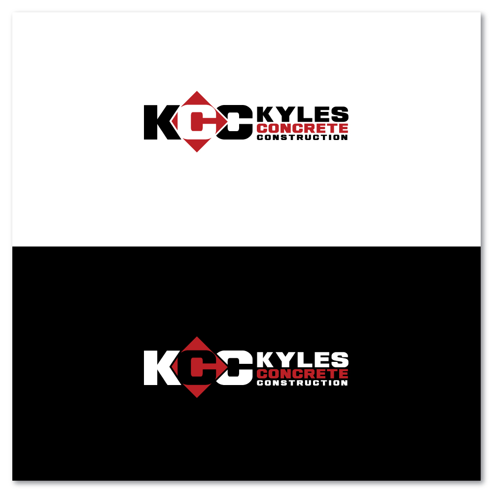 Logo Design by Sujit Banerjee for Kyle’s Concrete  Construction LLC | Design #22861311