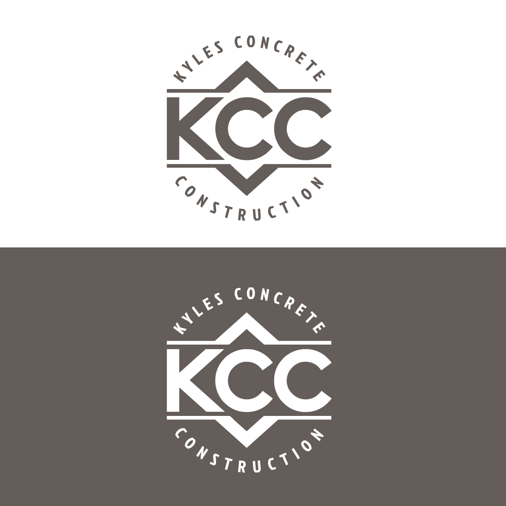 Logo Design by Sujit Banerjee for Kyle’s Concrete  Construction LLC | Design #22861312